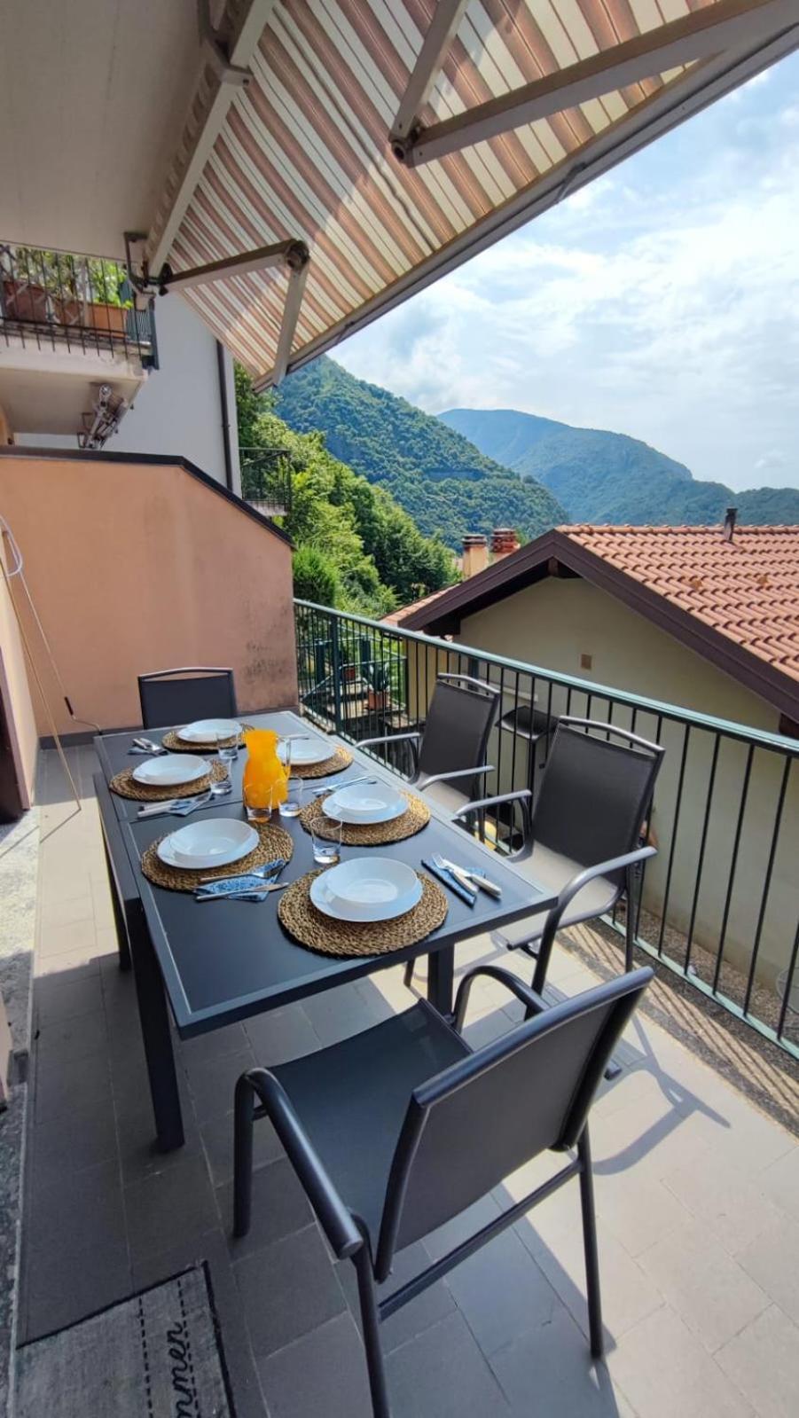 Blu Dipinto Di Blu - Como Lake View - Perledo Ngoại thất bức ảnh
