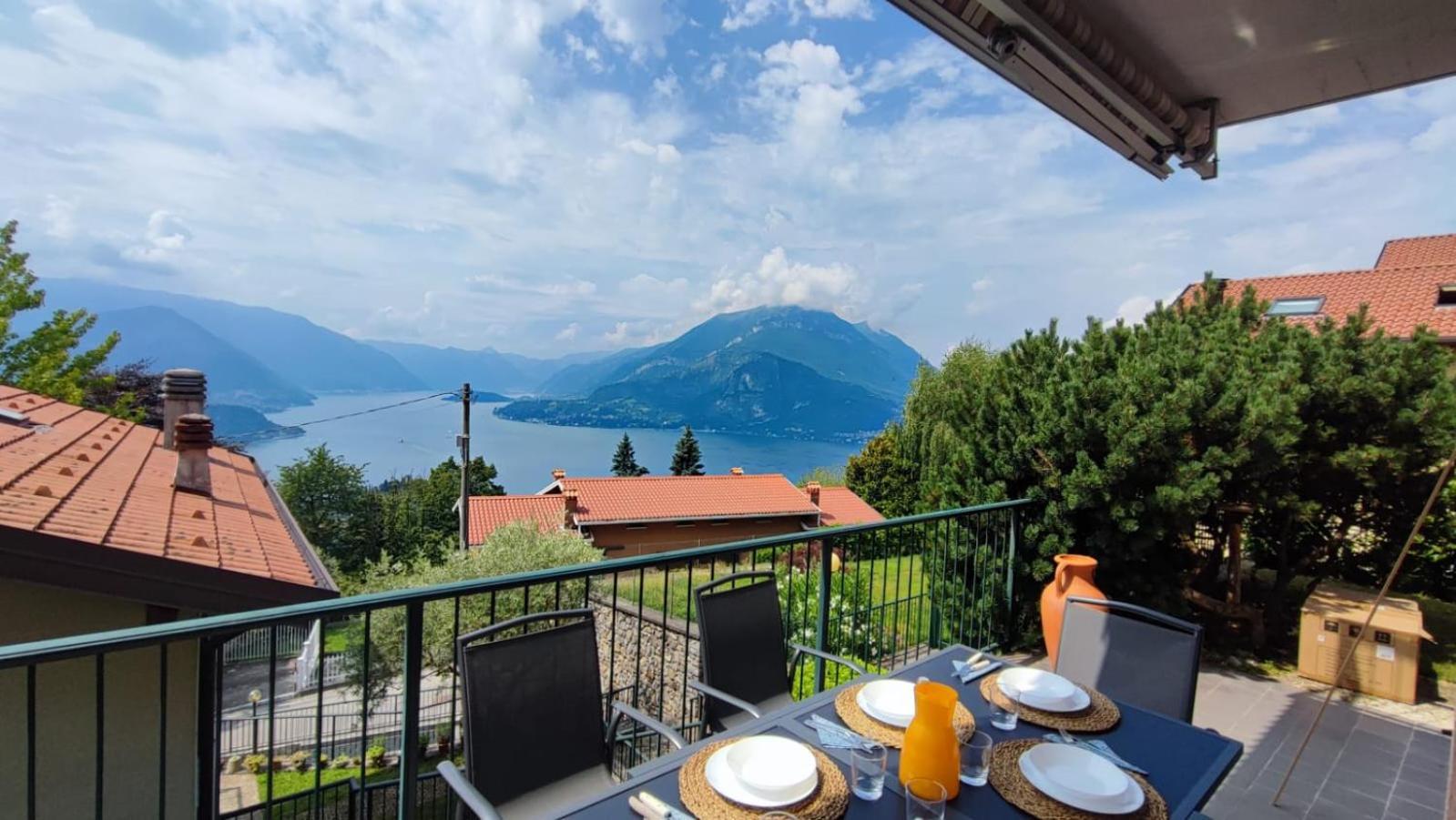 Blu Dipinto Di Blu - Como Lake View - Perledo Ngoại thất bức ảnh
